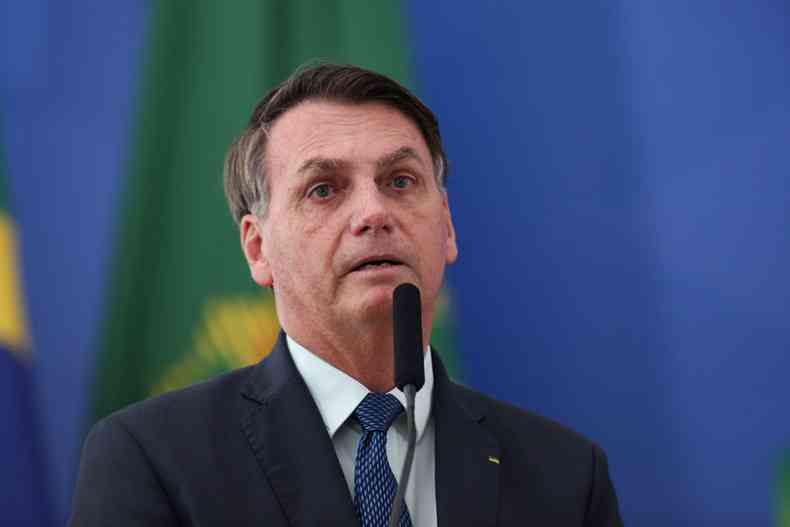 Documento diz que, no caso brasileiro, queda no ranking 'est largamente associada  chegada de Bolsonaro ao poder'(foto: Jlio Nascimento/PR)