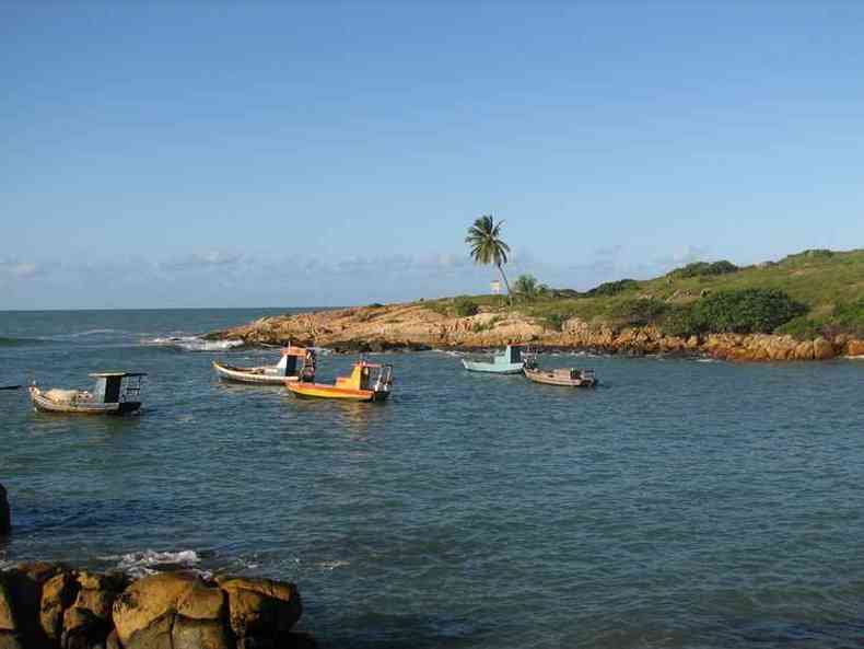 Paradisaca praia de Cabo de Santo Agostinho, em Pernambuco recebeu os primeiros descobridores vindo da Espanha(foto: Marcelo Castro/Setur PE)