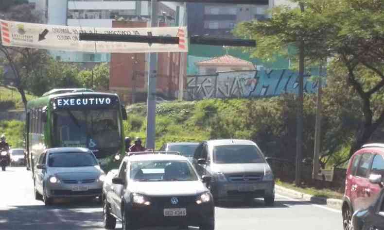 Motoristas devem ficar atentos  sinalizao no Complexo da Lagoinha(foto: Paulo Filgueiras/EM/DA Press)