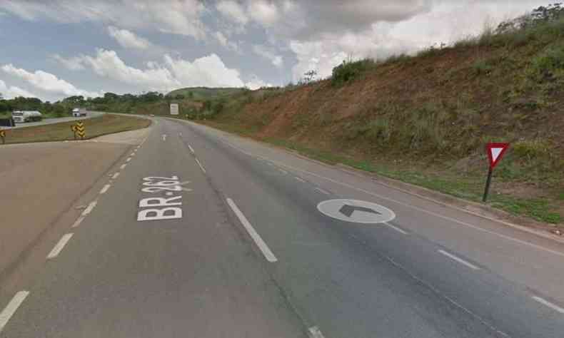 BR 262 km 382 (foto: Street View)