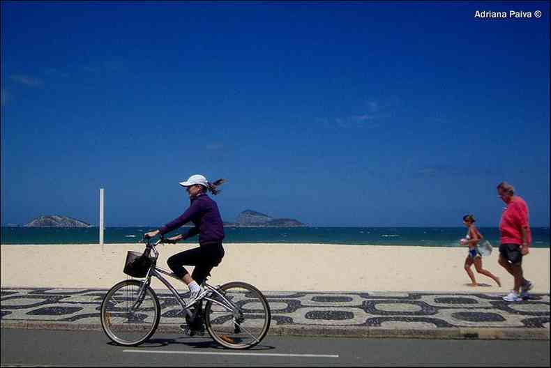 Ciclovia no Leblon, Rio de Janeiro 