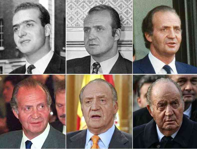 Juan Carlos foi coroado aos 37 anos, em 22 de novembro de 1975(foto: AFP)