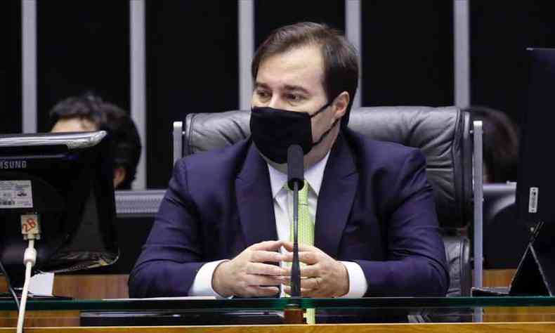 Maia voltou a defender a necessidade da reforma tributria da Cmara (PEC 45)(foto: Luis Macedo/Cmara dos Deputados)