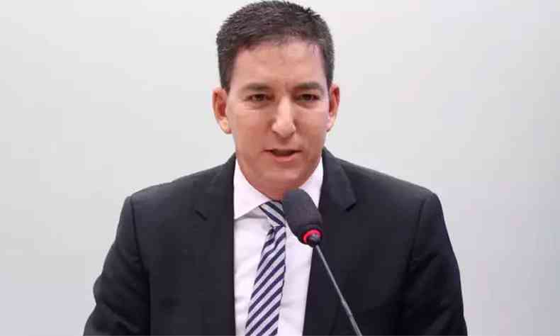 Jornalista Glenn Greenwald  fundador do site The Intercept (foto: Vinicius Loures/Cmara dos Deputados)