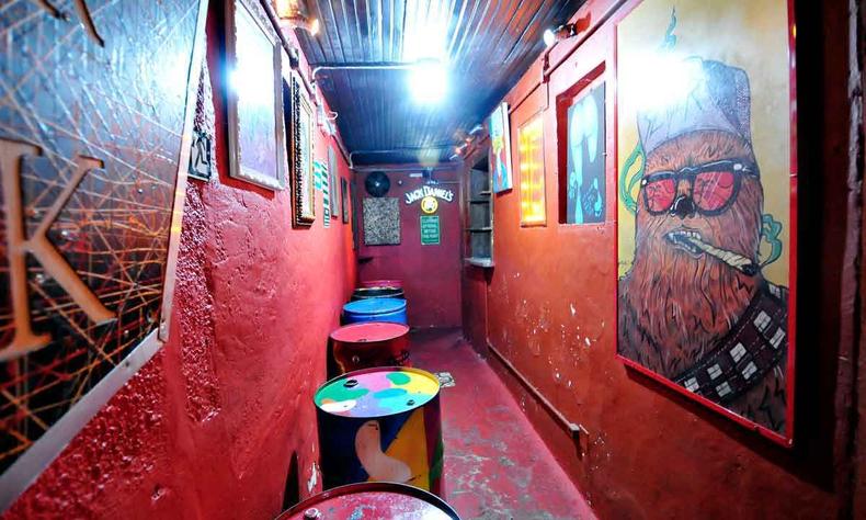Pub sempre fez muito sucesso entre o público universiatário Bar Major Lock