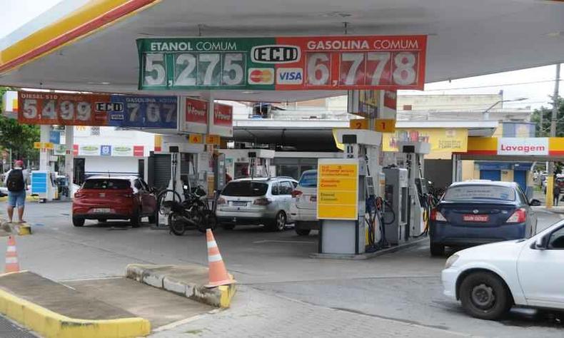 Posto de combustveis em Belo Horizonte 