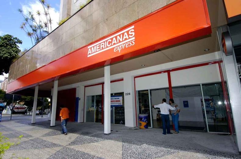 fachada de unidade da Americanas