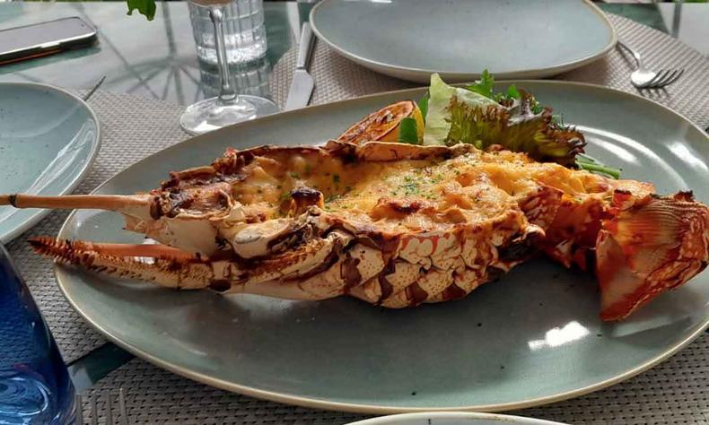'Langouste  la Thermidor'