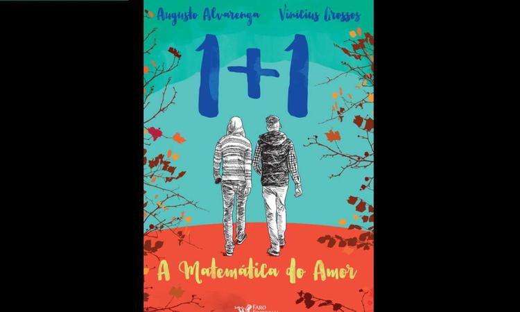 Capa do livro '1 + 1 A matemtica do amor'