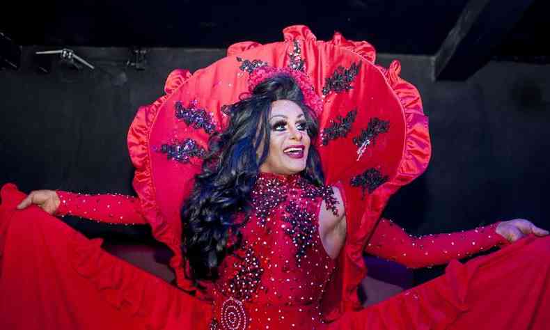 Evento ter a performance da drag queen Angel Sun (foto: Divulgao/ Lu Gontijo)