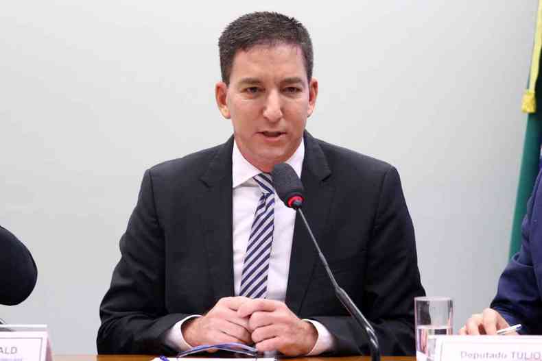 Glenn Greenwald, editor do The Intercept Brasil (foto: Vinicius Loures/Cmara dos Deputados)