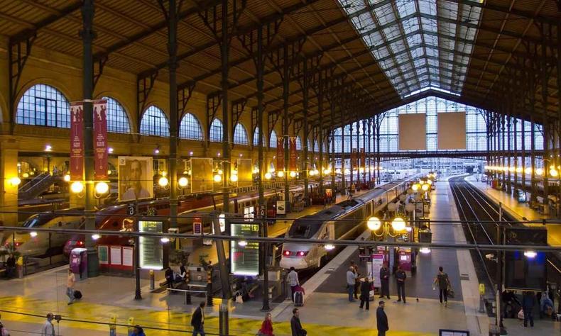 Gare du Nord, em Paris