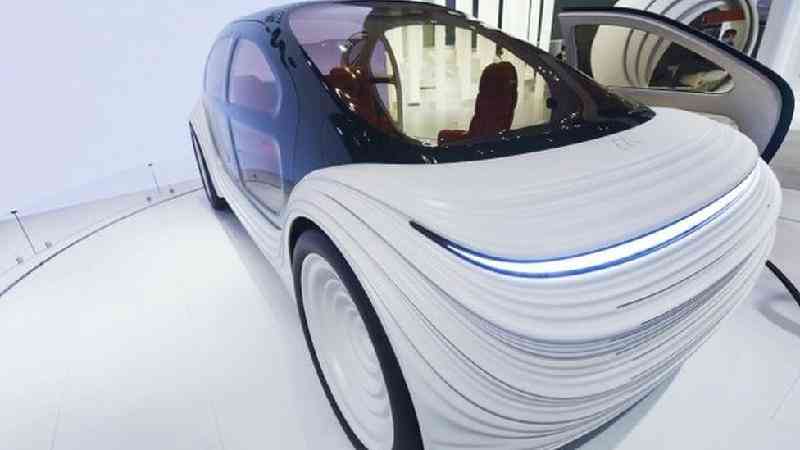  Veja o carro futurista que 'come' poluição 