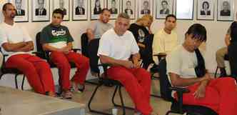 Rus se sentaram de frente para a juza Marixa em outubro de 2010, logo aps a Justia acatar a denncia do Ministrio Pblico(foto: Sidney Lopes/EM/D.A Press. Brasil - 08/10/2010)