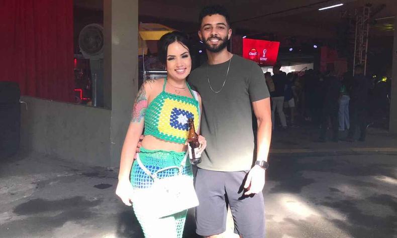 Camila Amaral e Danton Vieira, no espao BudX