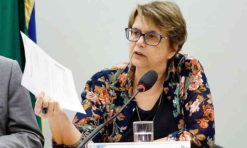 Margarida Salomo (PT)  primeira mulher eleita prefeita de Juiz de Fora(foto: Assembleia de Minas Gerais/ Reproduo)