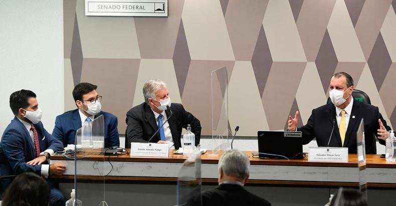 A CPI quer ouvir, na pr�xima ter�a-feira, o coronel da reserva Helcio Bruno de Almeida, aquele que preside o Instituto For�a Brasil(foto: Jefferson Rudy/Ag�ncia Senado - 14/7/21)