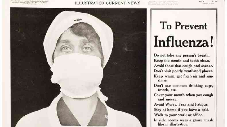 Boletim com dicas para prevenir a gripe