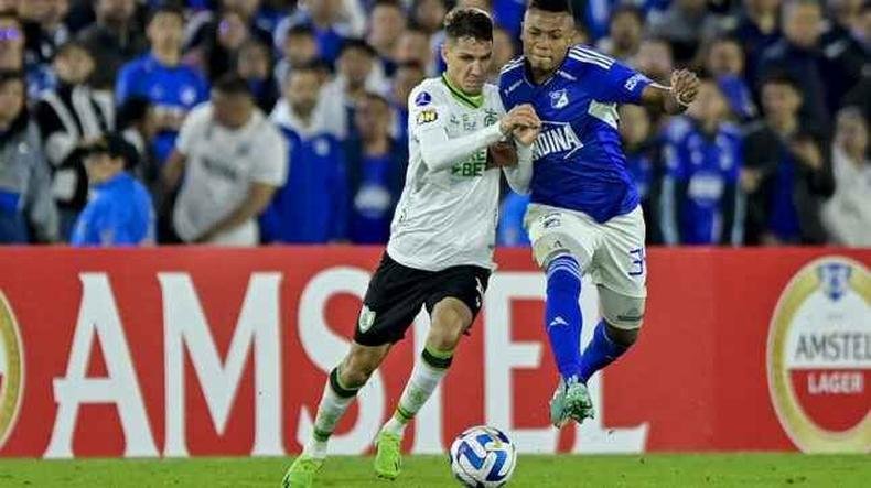 (foto: Mourão Panda/América) América empatou com Millonarios por 1 a 1