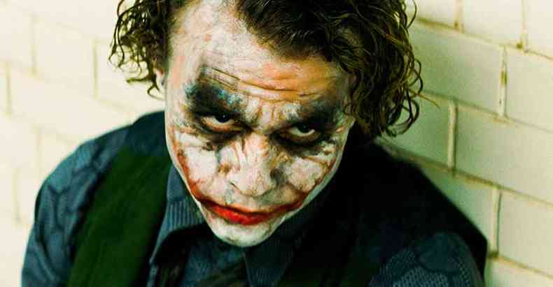 Heath Ledger (1979-2008) recebeu uma estatueta pstuma por seu papel em Batman %u2013 O Cavaleiro das Trevas(foto: Warner Bros/Divulgao)