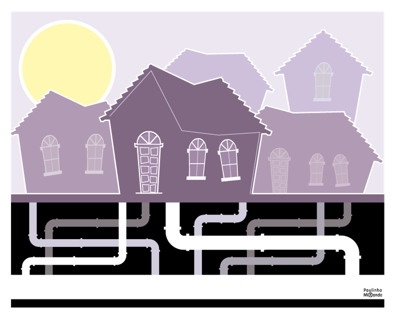 ilustração para Artigo sobre saneamento