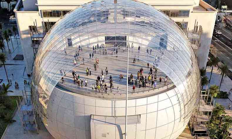 Esfera de vidro projetada por Renzo Piano ser batizada com o nome de Barbra Streisand (foto: Renzo Piano/divulgao)