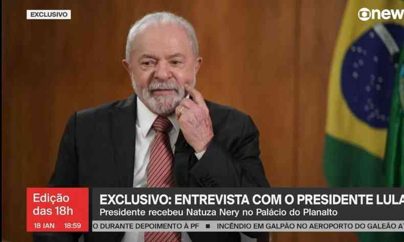 Lula na GloboNews