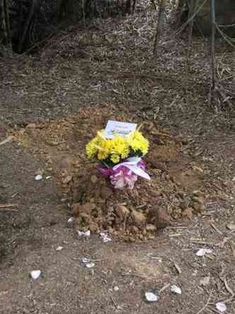Enterro foi em stio(foto: Divulgao)