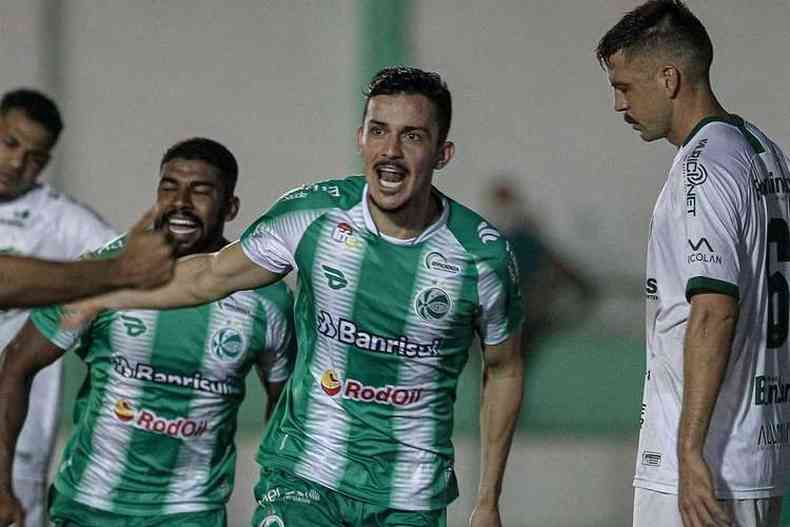 Guilherme Castilho comemora gol marcado pelo Juventude (foto: Fernando Alves/EC Juventude )