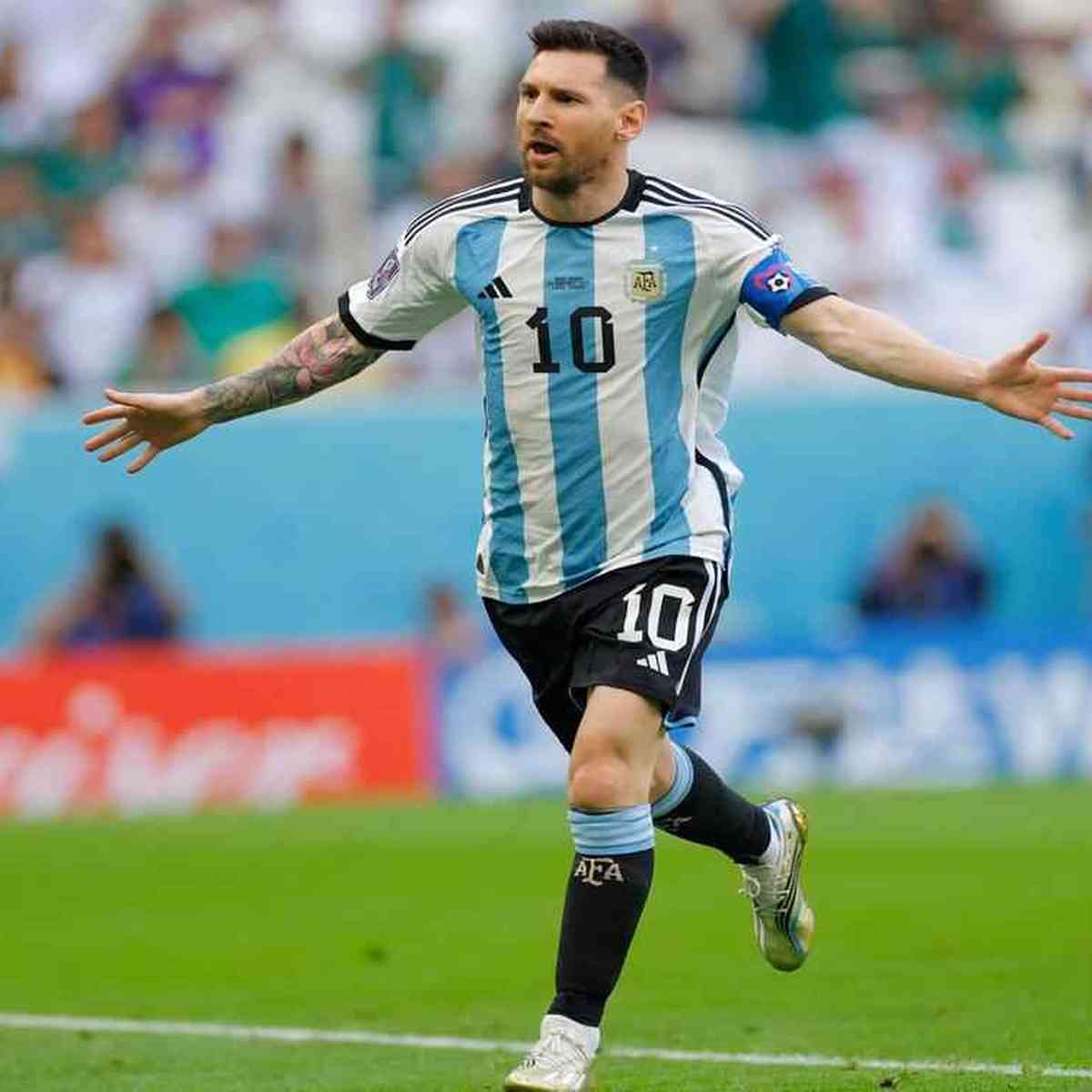 Messi faz seu primeiro gol em mata-mata de Copa do Mundo