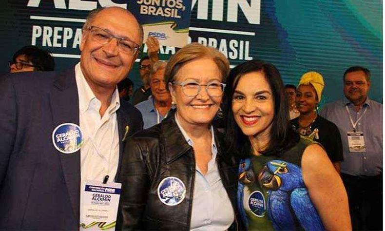 Geraldo Alckmin foi oficializado candidato do PSDB para a Presidência da República neste sábado(foto: Reprodução/Instagram ) Geraldo Alckmin foi oficializado candidato do PSDB para a Presidência da República neste sábado(foto: Reprodução/Instagram )