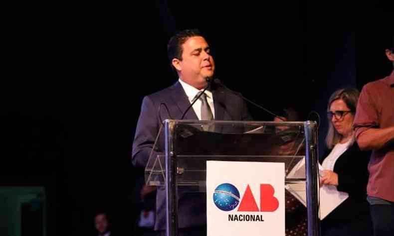 O presidente da OAB atacou Moro em entrevista ao jornal Folha de S. Paulo(foto: Eugnio Novaes/OAB/Divulgao)