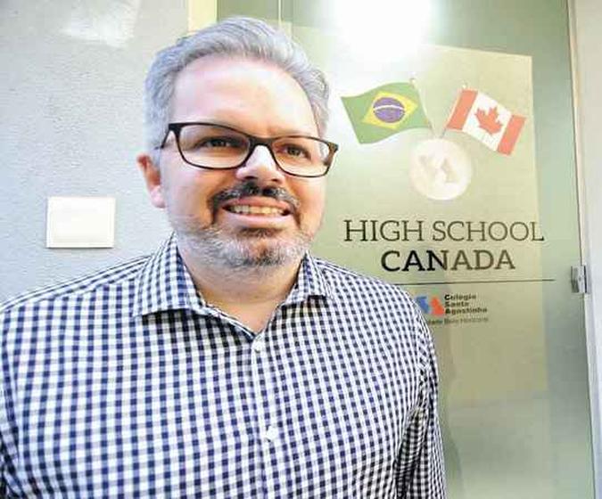 Márcio Horta destaca o equilíbrio da matriz pedagógica trazida do Canadá(foto: Beto Novaes/EM/D.A Press) Márcio Horta destaca o equilíbrio da matriz pedagógica trazida do Canadá(foto: Beto Novaes/EM/D.A Press)