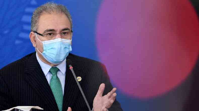 Ministro da Sade reconheceu ineficcia da cloroquina(foto: Getty Images)