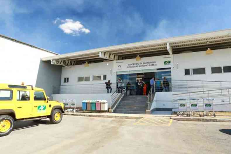 A Infraero assumiu a gesto do aeroporto em junho do ano passado(foto: Divulgao/Prefeitura de Divinpolis)