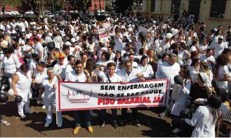 Em Uberlndia, os protestos se concentraram na Regio Central