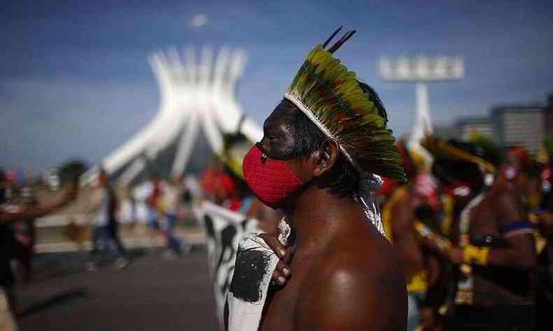 Mobilizao povos indgenas em Braslia cobrou em agosto preservao de terras 