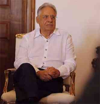 Ex-presidente Fernando Henrique Cardoso(foto: Jonathan Melo/Divulgao )