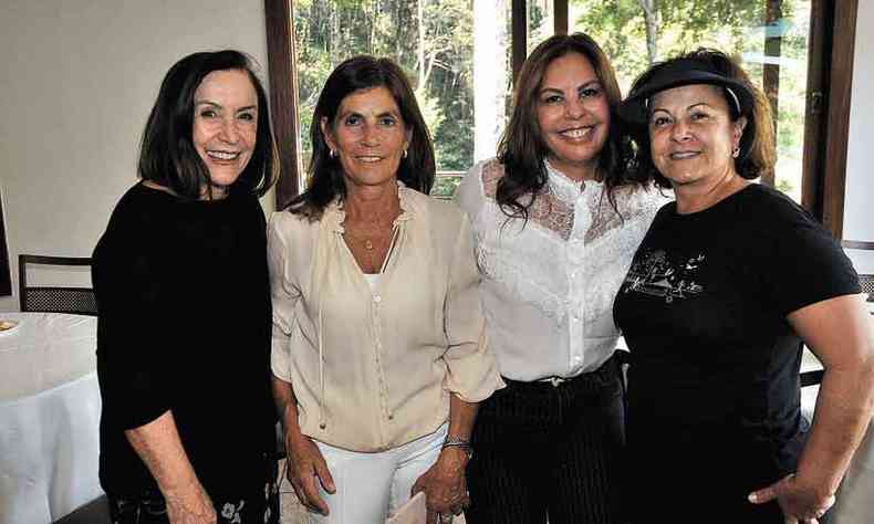 Gldina Procpio, Carmita Diniz, Gina Furletti e Eliana Donato (foto: Marcos Vieira/EM/D.A Press)
