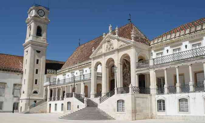 Universidade de Coimbra, umas das instituies conveniadas com o INEP.(foto: Divulgao)
