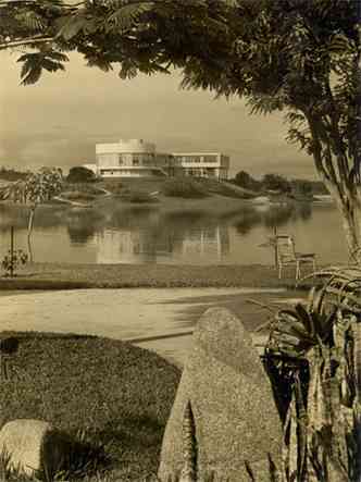 Vista do Cassino na dcada de 1940: palco da histria e legado dos anos dourados(foto: Eugnio Silva/O Cruzeiro - 3/1/1948)