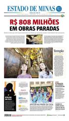Confira a Capa do Jornal Estado de Minas do dia 22/07/2018