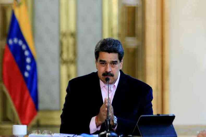 Presidente da Venezuela Nicols Maduro(foto: Reproduo/AFP)