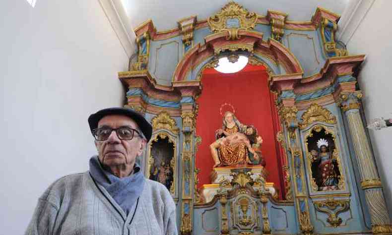 O arquiteto e historiador Ivo Porto de Menezes  o autor da pesquisa(foto: Leandro Couri/EM/D.A Press)