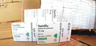 De acordo com a Secretaria de Estado da Sade, basta levar receita a um posto para conseguir o Tamiflu(foto: Ministrio da Sade/Divulgao %u2013 4/8/09)