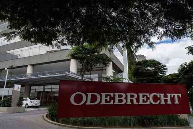 Sede da Odebrecht, em So Paulo: empresa j havia emitido pedido de desculpas (foto: Nelson Almeida/AFP)