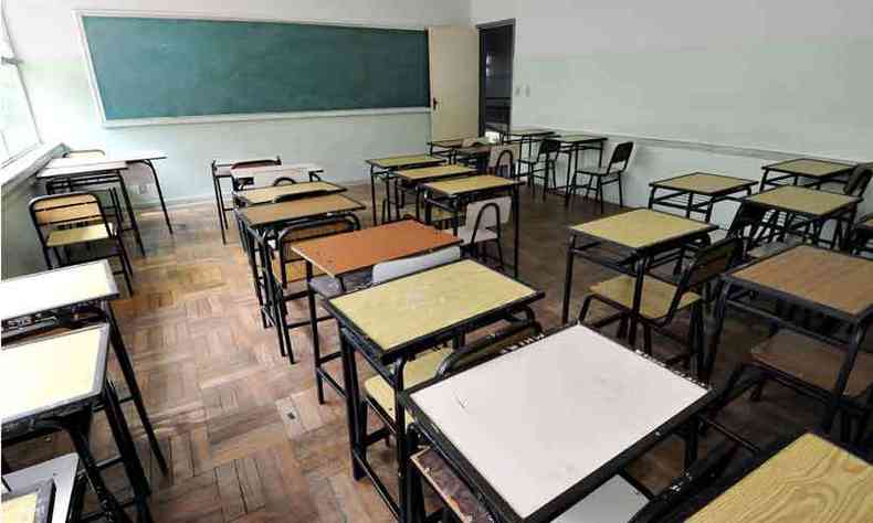 Ensino remoto para alunos das escolas estaduais de Minas est sendo aplicado desde maio(foto: Beto Novaes/EM/D.A Press 2/8/11)