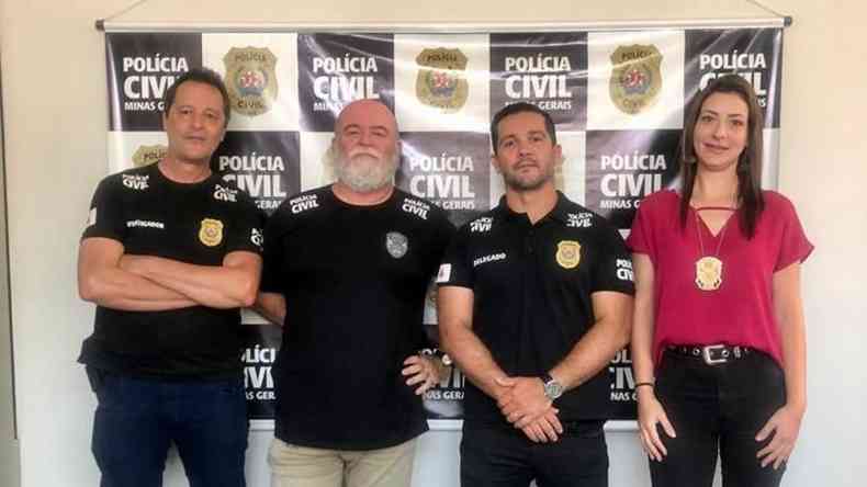 Equipe da Polcia Civil