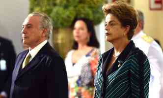 Os ministros analisam irregularidades cometidas na campanha de emer e Dilma (foto: Antonio Cruz/ Agncia Brasil )