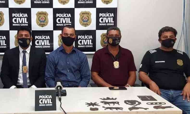 A Polcia Civil comeou a investigao h cerca de 30 dias, aps receber informaes sobre trfico de drogas na regio de Betim(foto: PCMG/Divulgao )